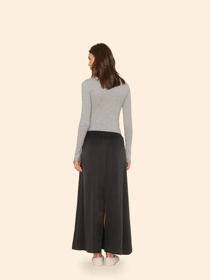XRENA Jet Black Sela Skirt Women Skirts XRENA Jet Black Sela Skirt Women Skirts