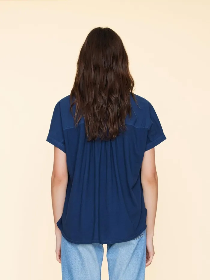 XRENA Navy Pax Shirt Women Shirts XRENA Navy Pax Shirt Women Shirts