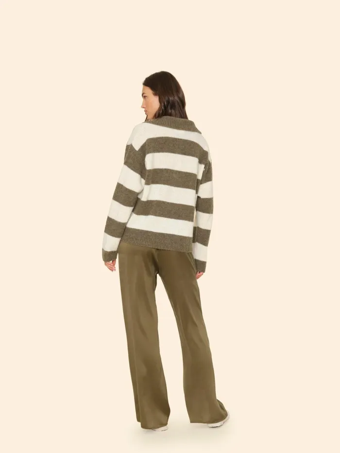 XRENA Olive Gold Bella Pant Women Pants and Jumpsuits XRENA Olive Gold Bella Pant Women Pants and Jumpsuits