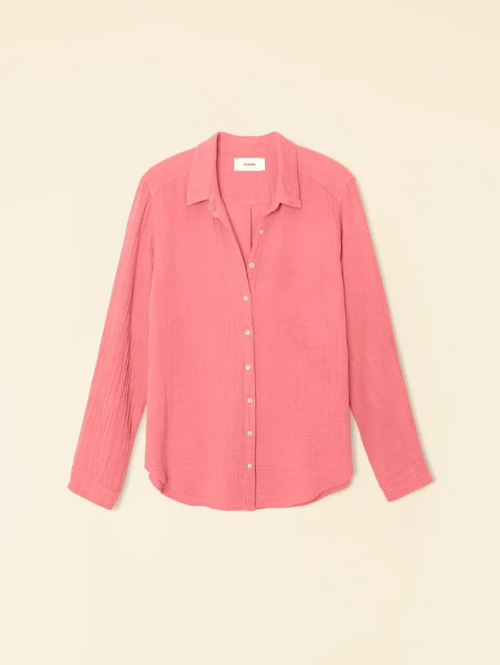 XRENA Pink Charm Scout Shirt Women Shirts XRENA Pink Charm Scout Shirt Women Shirts