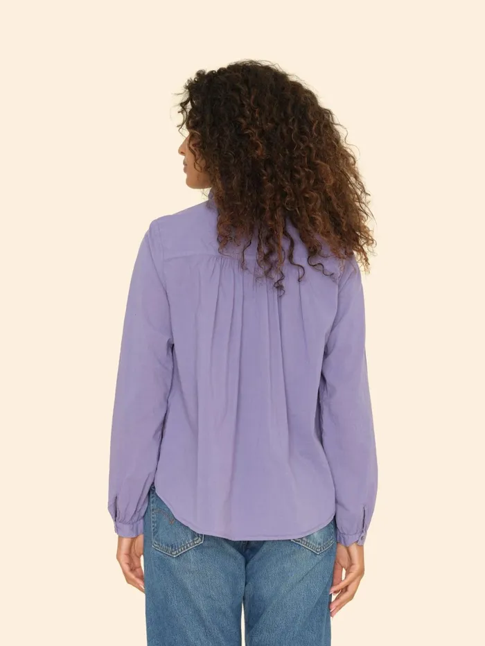 XRENA Purple Storm Caspian Top Women Tops XRENA Purple Storm Caspian Top Women Tops