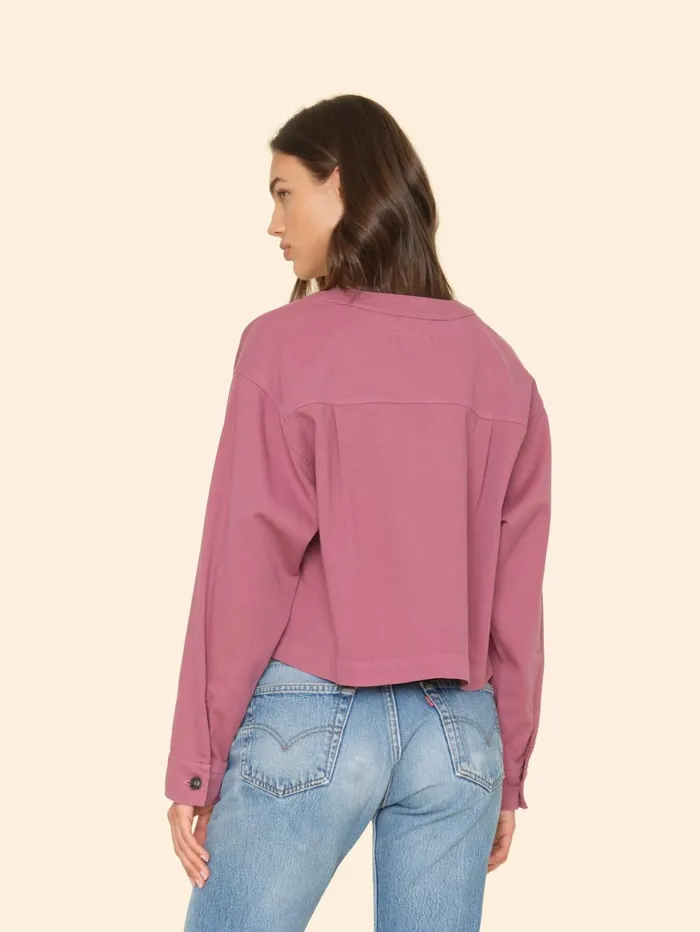 XRENA Rosewood Nicky Twill Top Women Tops XRENA Rosewood Nicky Twill Top Women Tops