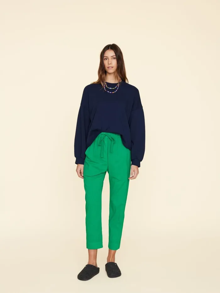 XRENA Sea Green Draper Pant Women Pants and Jumpsuits XRENA Sea Green Draper Pant Women Pants and Jumpsuits