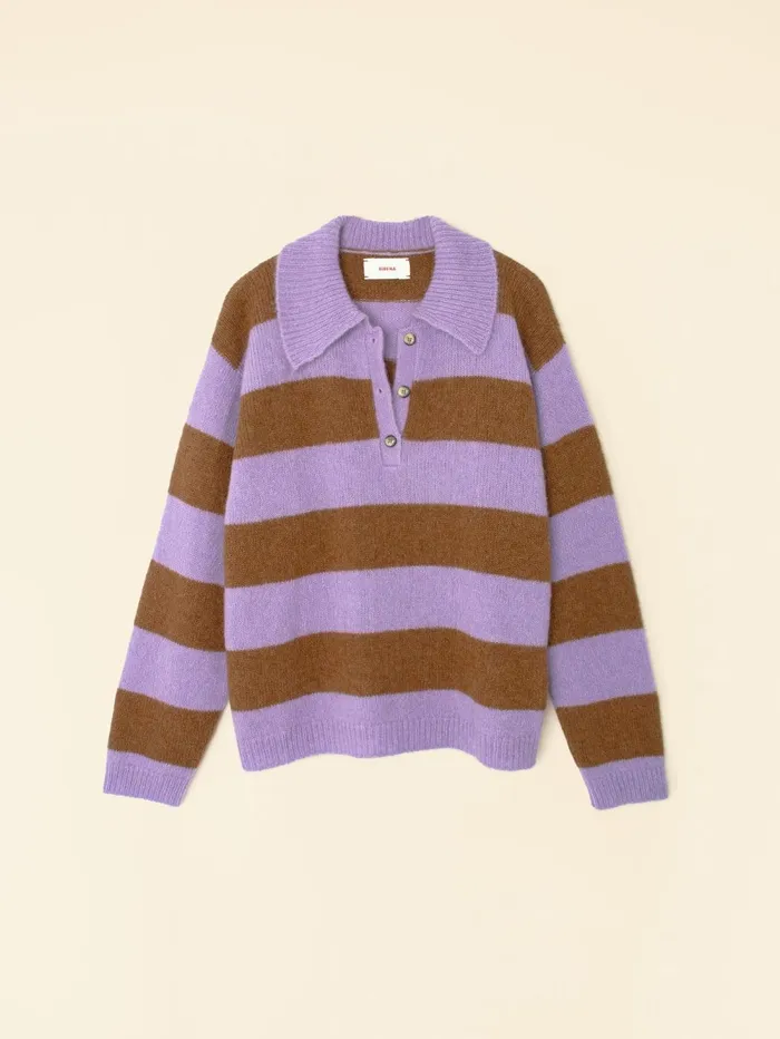 XRENA Violet Rust Benton Sweater Women Sweaters and Jackets