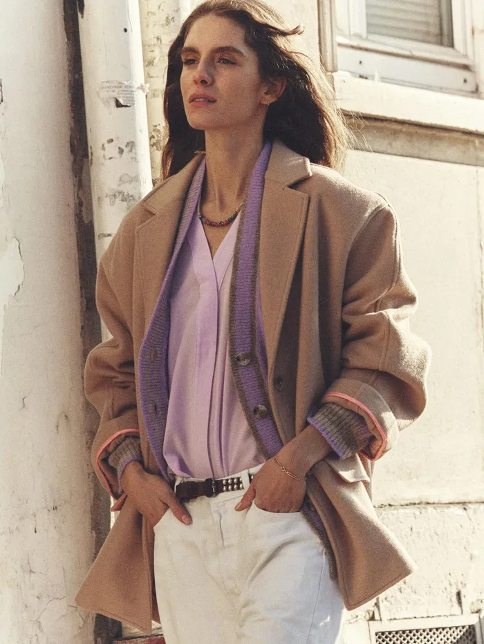 XRENA Warm Camel Rowan Jacket Women Sweaters and Jackets XRENA Warm Camel Rowan Jacket Women Sweaters and Jackets