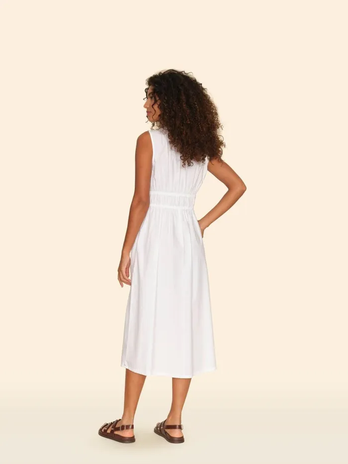 XRENA White Cyra Dress Women Dresses XRENA White Cyra Dress Women Dresses