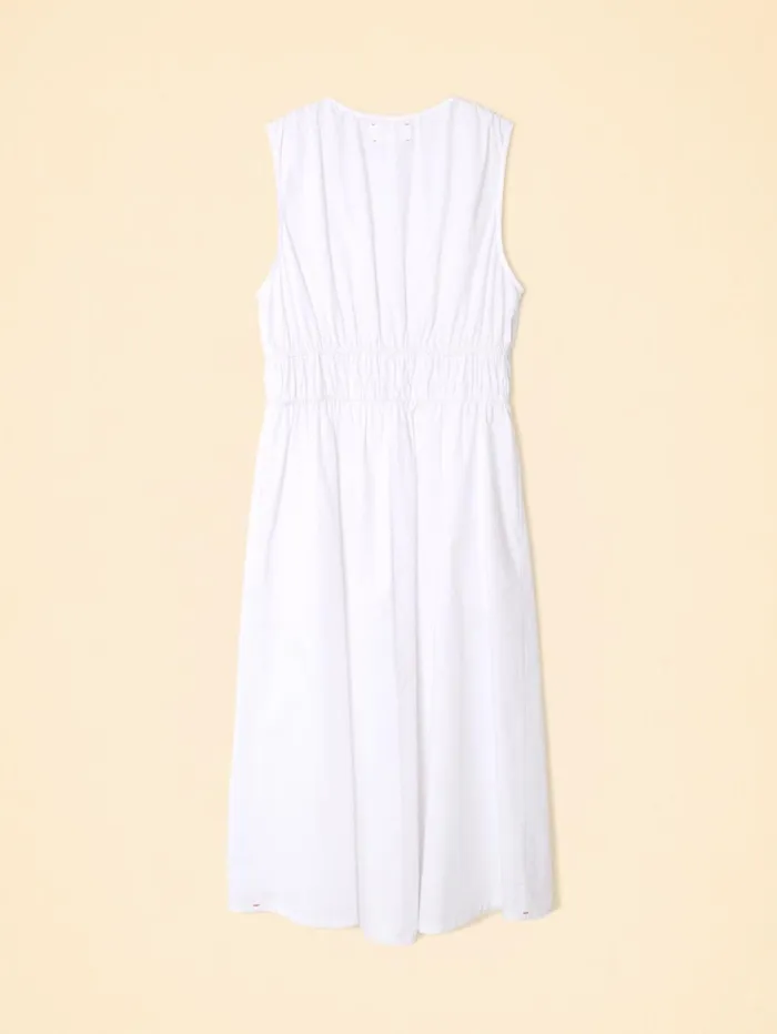 XRENA White Cyra Dress Women Dresses XRENA White Cyra Dress Women Dresses