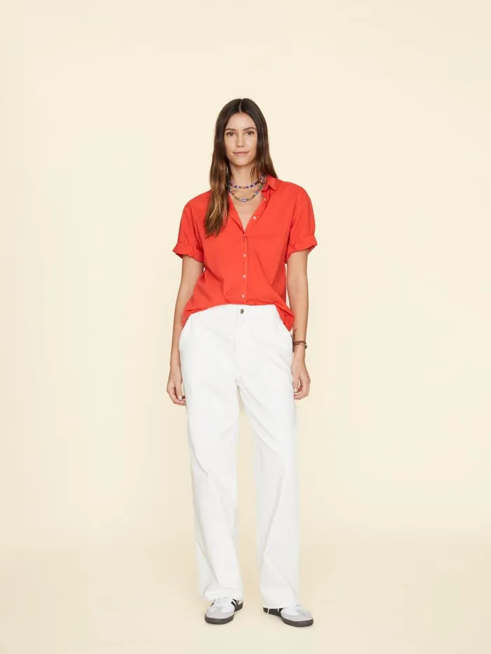 XRENA White Garrett Denim Pant Women Pants and Jumpsuits XRENA White Garrett Denim Pant Women Pants and Jumpsuits