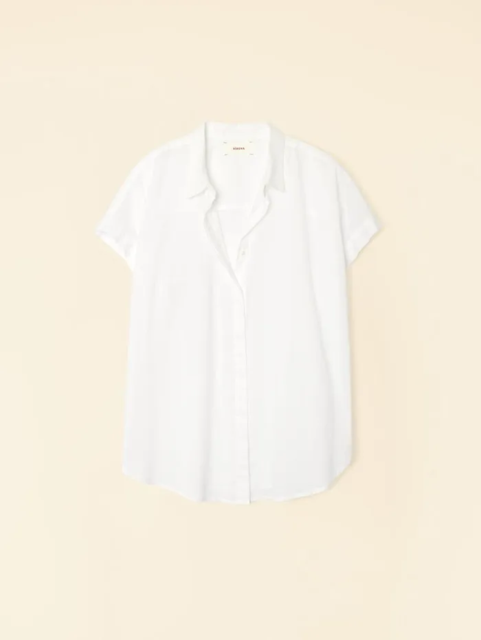 XRENA White Homer Shirt Women Shirts XRENA White Homer Shirt Women Shirts