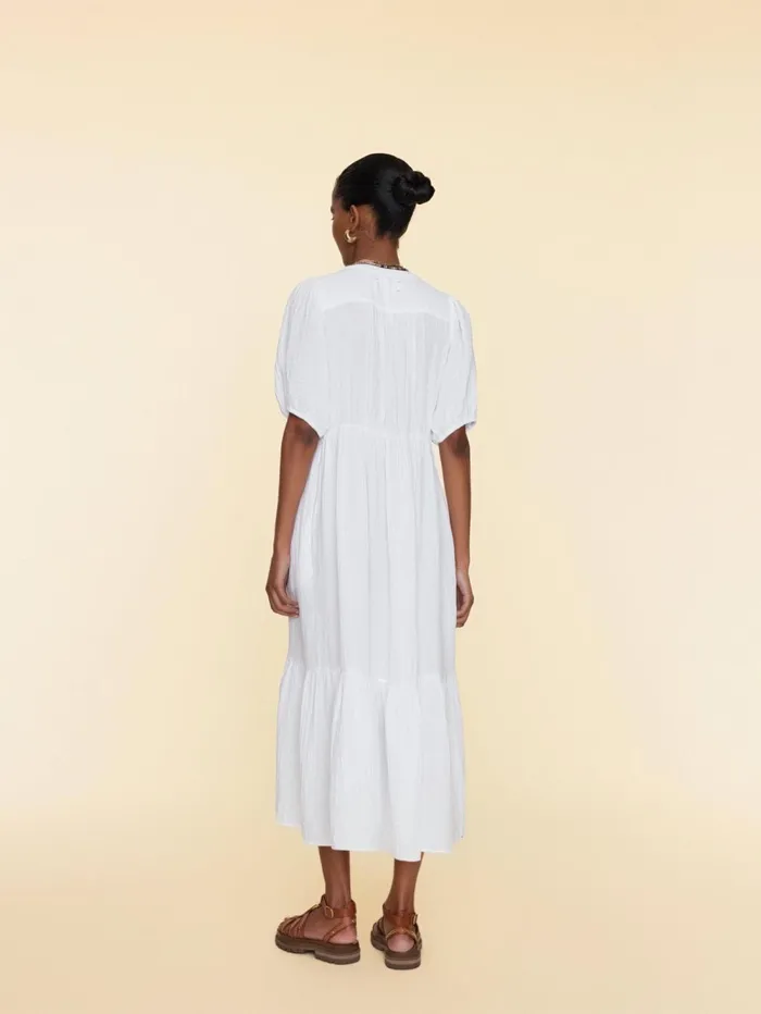 XRENA White Lennox Dress Women Dresses XRENA White Lennox Dress Women Dresses