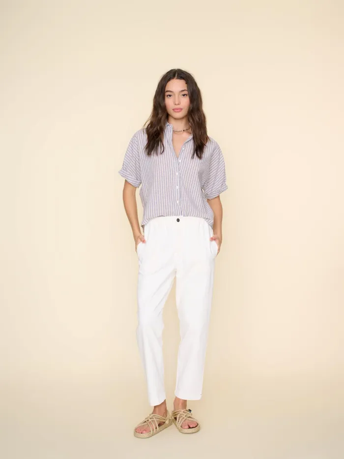 XRENA White Mercer Denim Pant Women Pants and Jumpsuits XRENA White Mercer Denim Pant Women Pants and Jumpsuits
