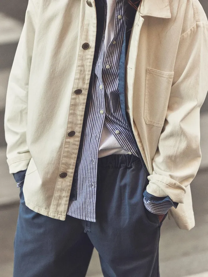 XRENA White Stanford Denim Jacket Women Sweaters and Jackets XRENA White Stanford Denim Jacket Women Sweaters and Jackets