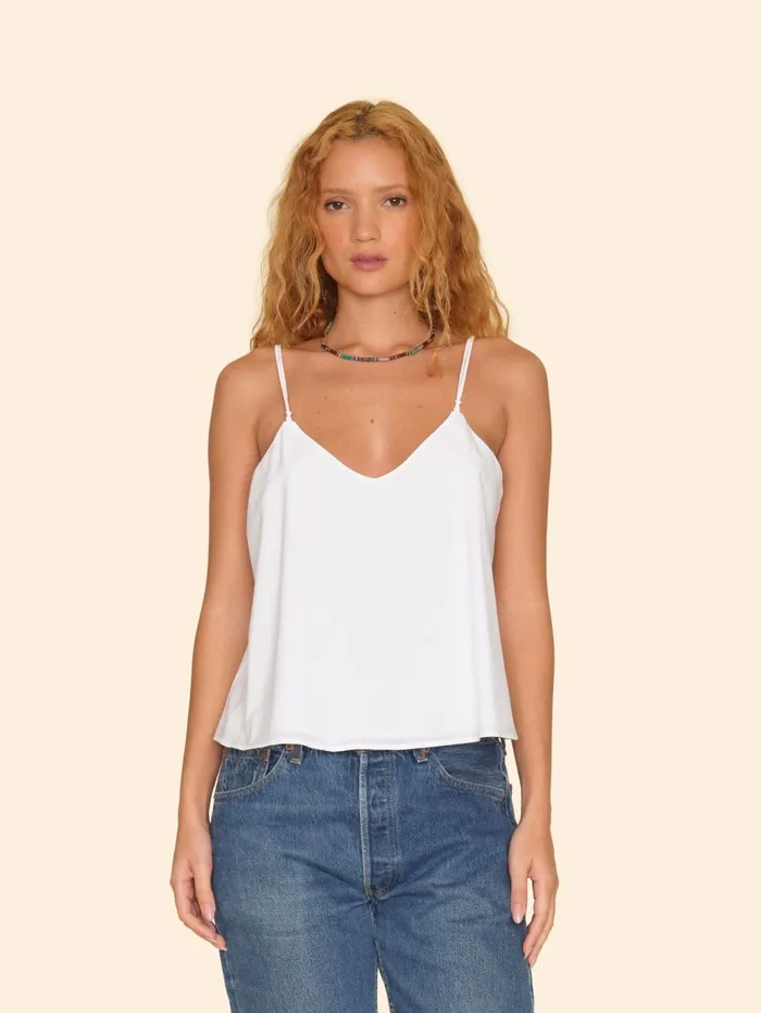XRENA White Tara Top Women Tops