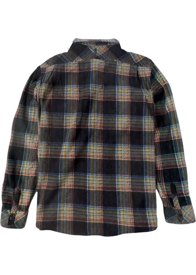 Youth Vissla EcoZy Boys Ls Polar Flannel Black Youth Vissla EcoZy Boys Ls Polar Flannel Black