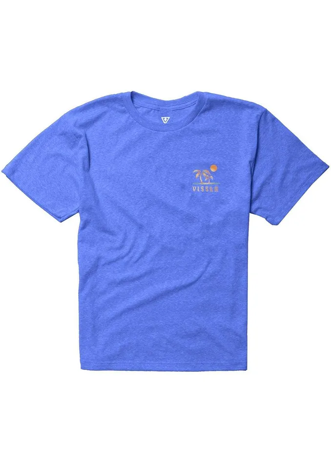 Youth Vissla Ground Swell Boys Tee RYH 8211 Royal Heather Youth Vissla Ground Swell Boys Tee RYH 8211 Royal Heather