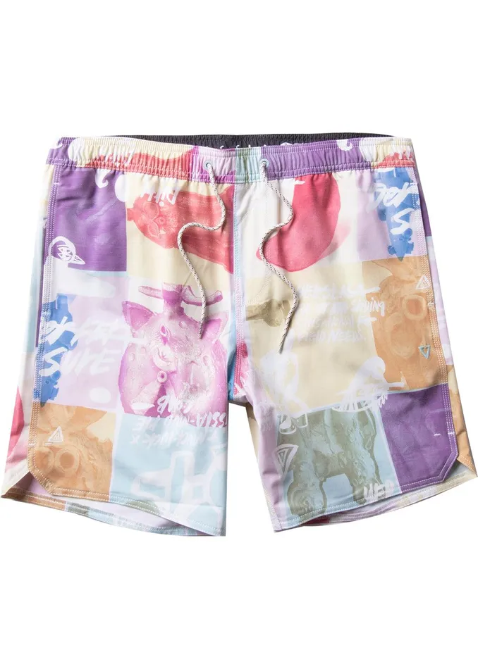 Youth Vissla Mudflappers 13034 Kids Boardshort Multi