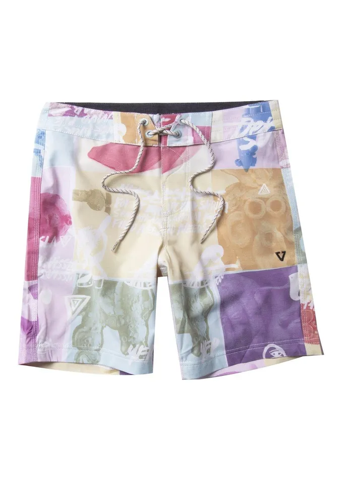 Youth Vissla Mudflappers 17034 Boys Boardshort Multi