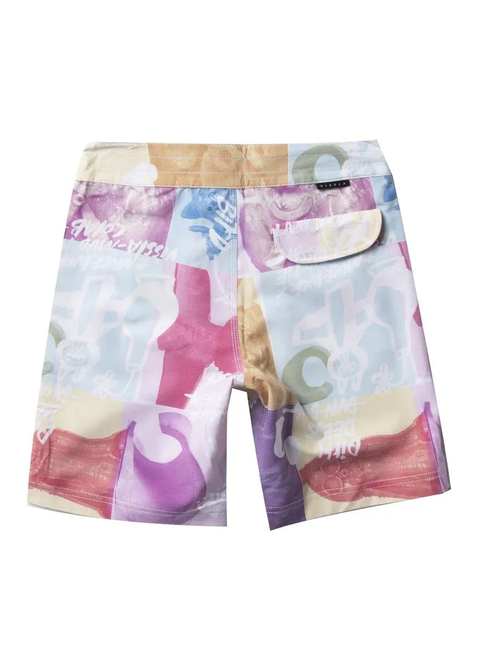 Youth Vissla Mudflappers 17034 Boys Boardshort Multi
