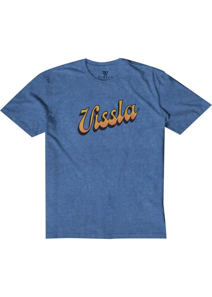 Youth Vissla Sunset Shadows Kids Tee RYH 8211 Royal Heather