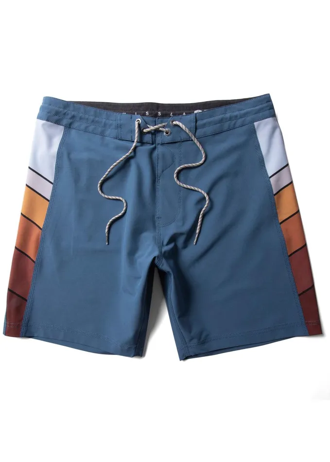 Youth Vissla Trimline 13034 Kids Boardshort Harbor Blue
