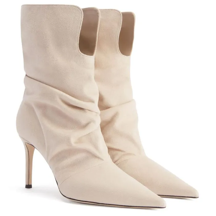 Yunah Beige Women Giuseppe Zanotti Boots
